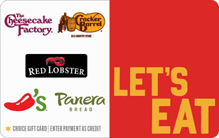 Let's Eat Choice gift card