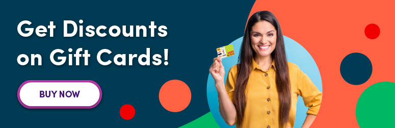 OVER 75 Gift Card BOGOs and DEALS for 2022 Holidays